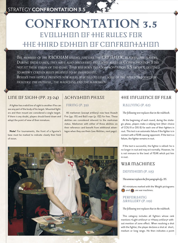 Confrontation 3.5 Rules Cover