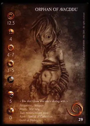 Orphan of Avaggdu' - 1/1 profile card