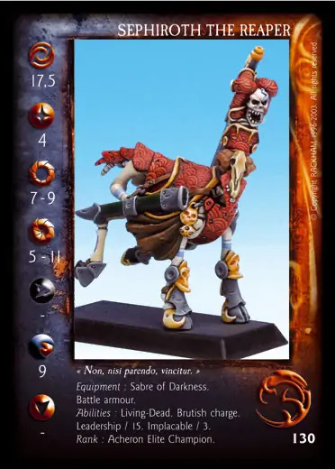 Sephiroth the reaper' - 1/1 profile card