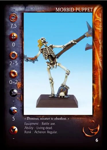 Morbid Puppet (2)' - 1/1 profile card