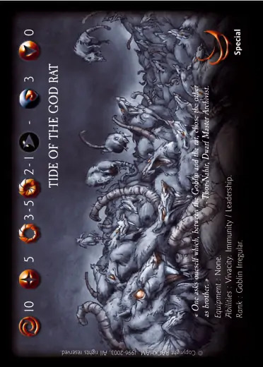 Tides of the God Rat' - 1/1 profile card