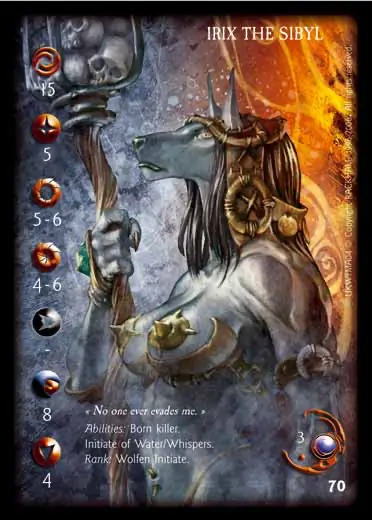 Irix the sibyl' - 1/1 profile card