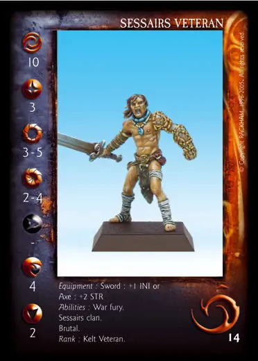 Sessair Veteran Axe' - 1/1 profile card