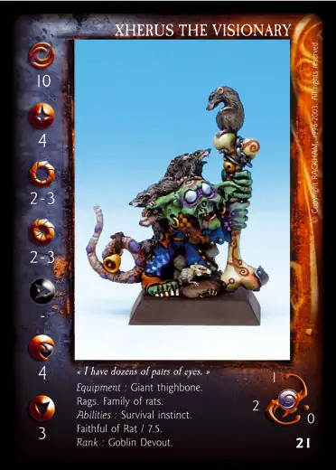 Xherus the visionary' - 1/1 profile card
