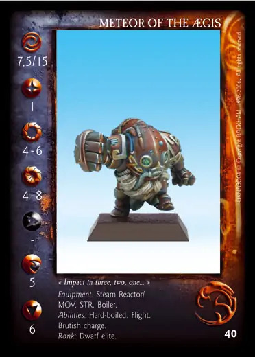 Meteor of Aegis (1)' - 1/1 profile card