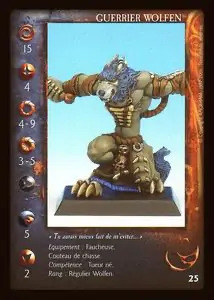 Wolfen Warrior (1)' - 1/1 profile card