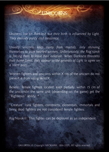 Unicorn' - 2/2 profile card