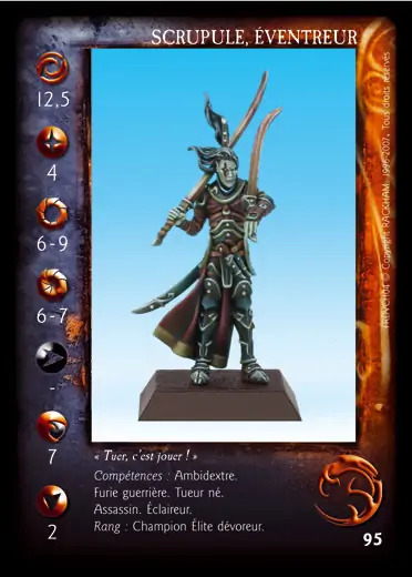 Scruple, slasher' - 1/1 profile card