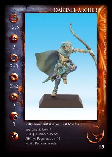 Daïkinee Archer' - 1/1 profile card