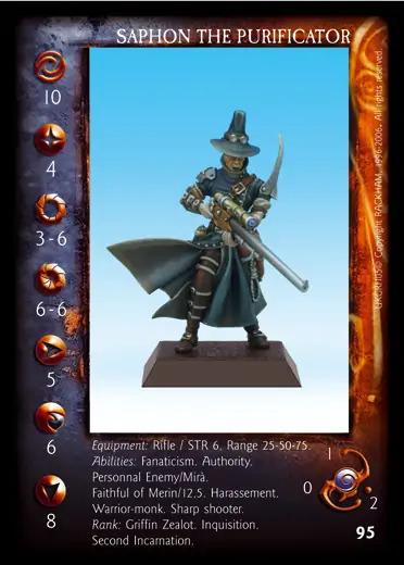 Saphon the purificator' - 1/1 profile card