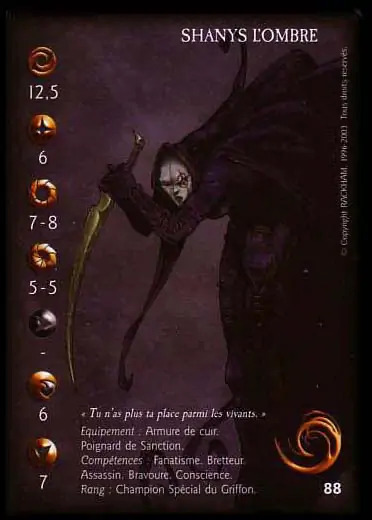 Shanys the Shadow' - 1/1 profile card