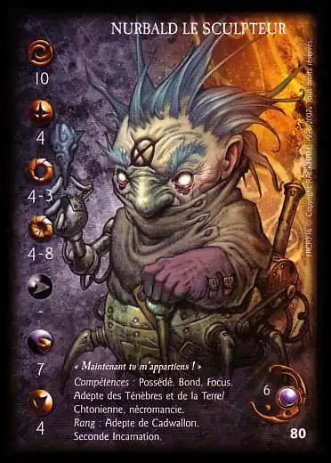 Nurbald the Sculptor, 2nd' - 1/1 profile card