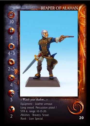 Reaper of Alahan' - 1/1 profile card