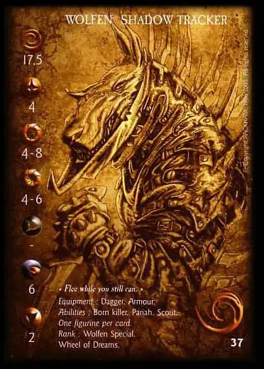 Wolfen Shadow Tracker' - 1/1 profile card