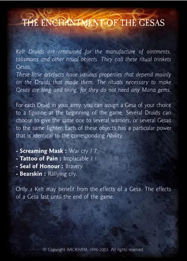 Kelt Druid (1)' - 2/3 profile card