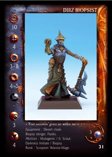 Dirz Biopist (2)' - 1/2 profile card