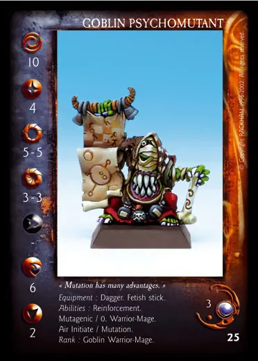 Goblin Psychomutant (1)' - 1/2 profile card