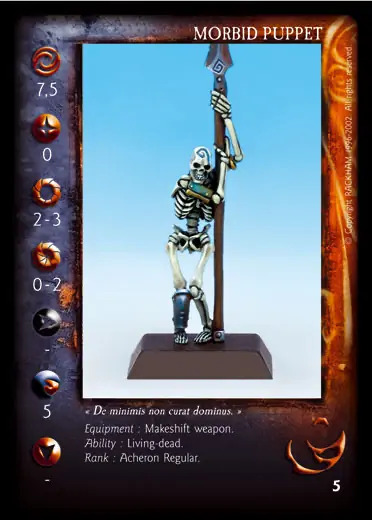 Morbid Puppet (1)' - 1/1 profile card